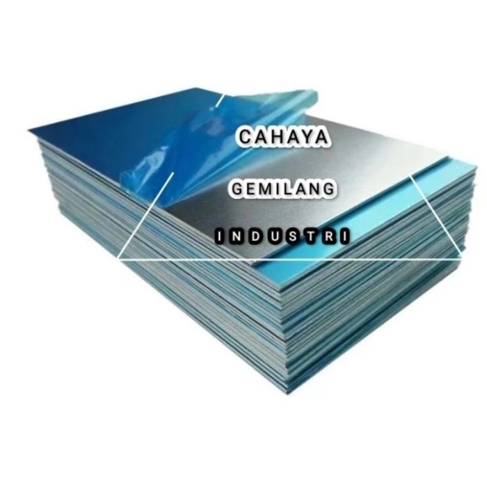 Plat Alumunium 5mm x 510mm x 310mm / Plat Alumunium / Alumunium Sheet