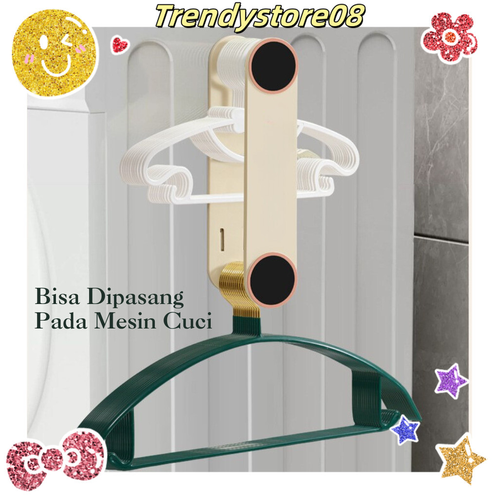 gantungan baju/tempat gantungan baju/tempat aksesoris gantung/tempat gantungan baju aesthetic Tempat