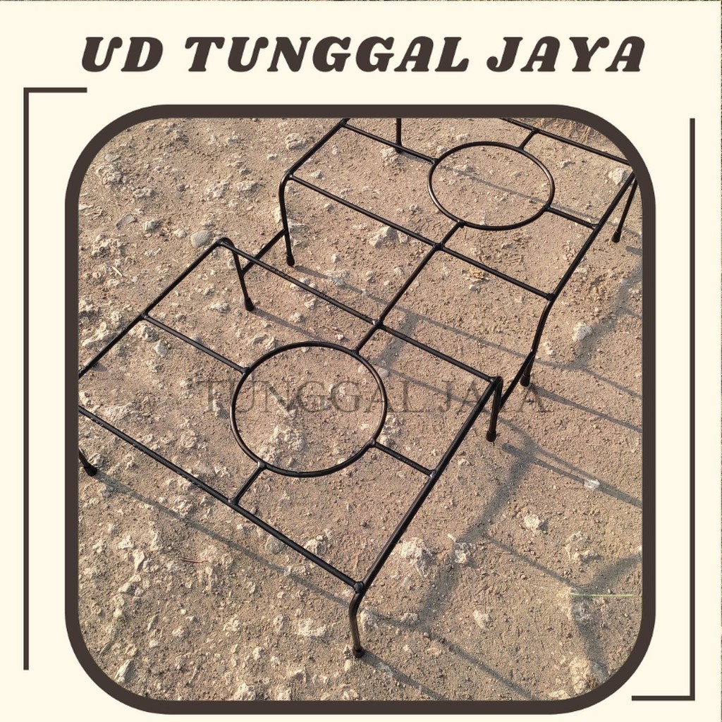 TJ TUNGKU KOMPOR RINNAI JUMBO/ Behel Rangka Kompor Rinai  JUMBO Ukuran P76 L46 T21 Termurah