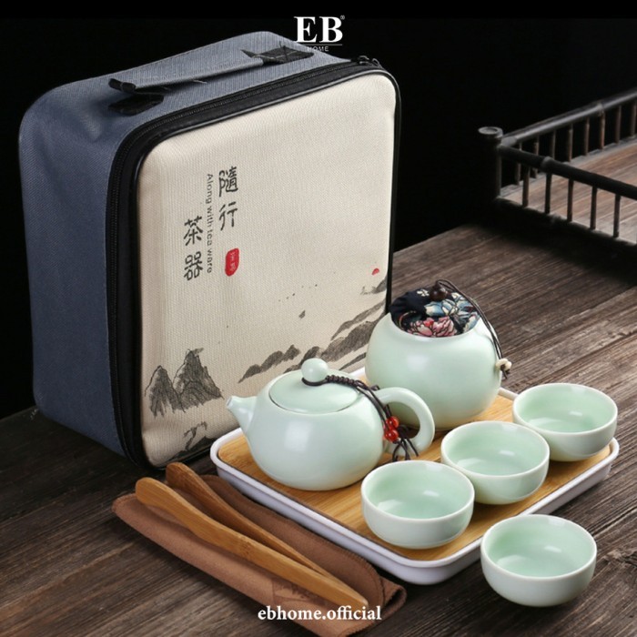 

Tea Ceremony Set Chinese Japanese Tradition Hampers Kado Orang Tua