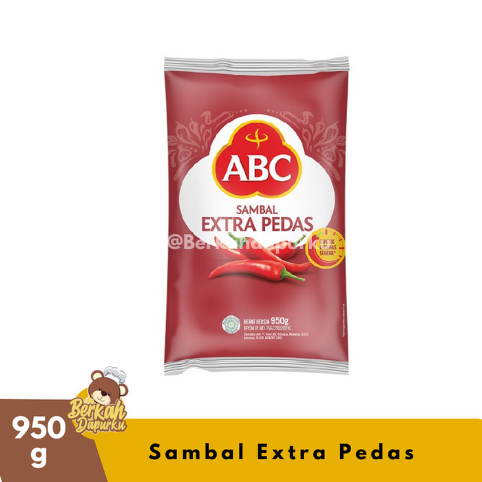 

ABC Sambal Extra Pedas 950 Termurah