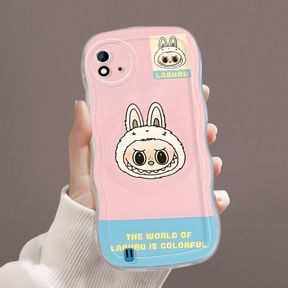 Realme C11 2021 C20 C20A Phone Cover Sofcase Untuk Case Softcase Casing Hp Kesing Soft Cassing Pink 