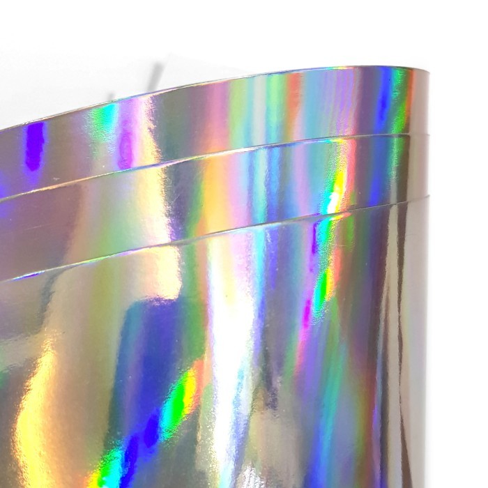 Kertas Hologram Perak 300 gsm Plano - Paper Silver
