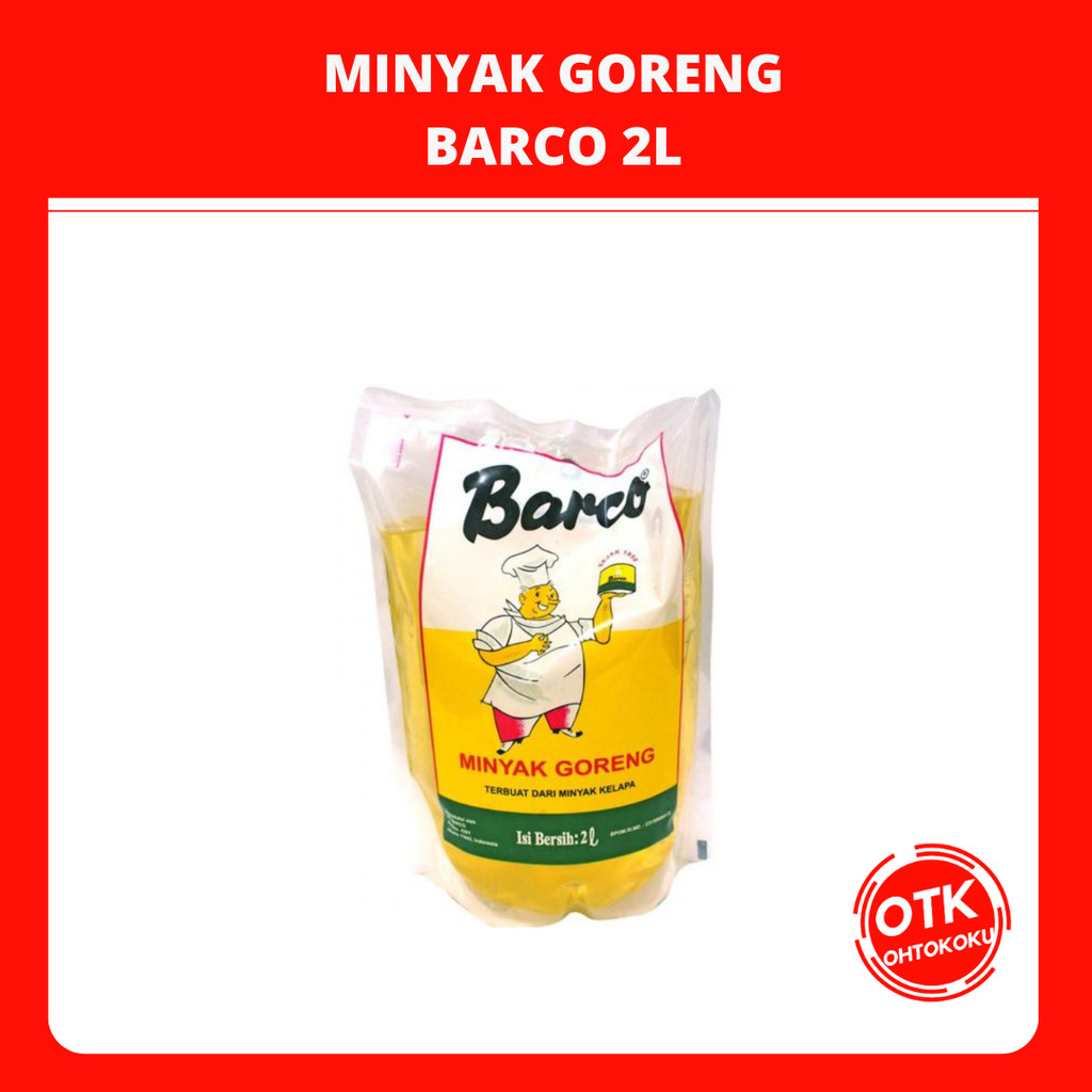 

Barco Minyak Goreng Kelapa 2L