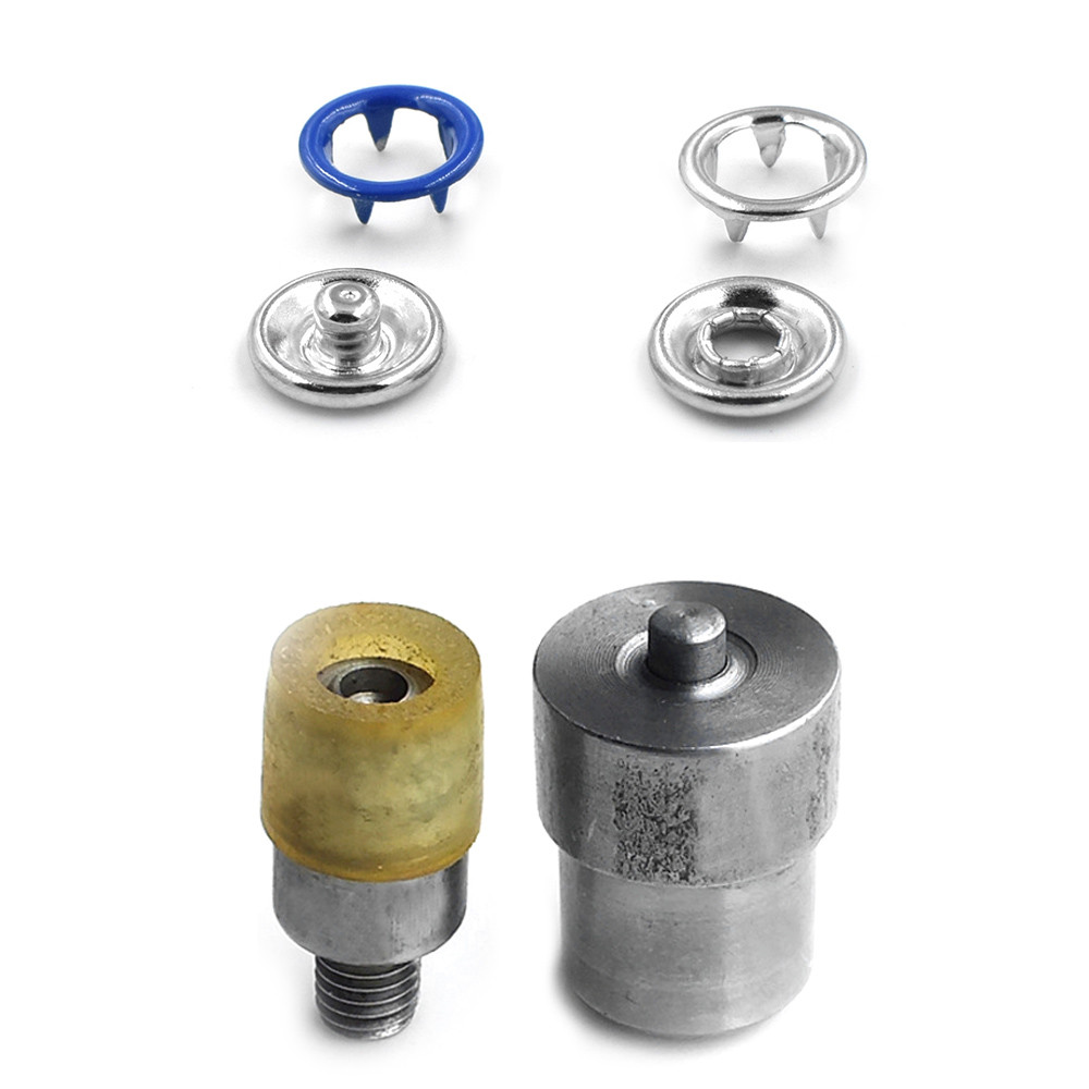 

7.5/9.5/11/15 mm Metal Snap Molds Painting Prong Snap Fastener Installation Children's Clothing Buckles Tools