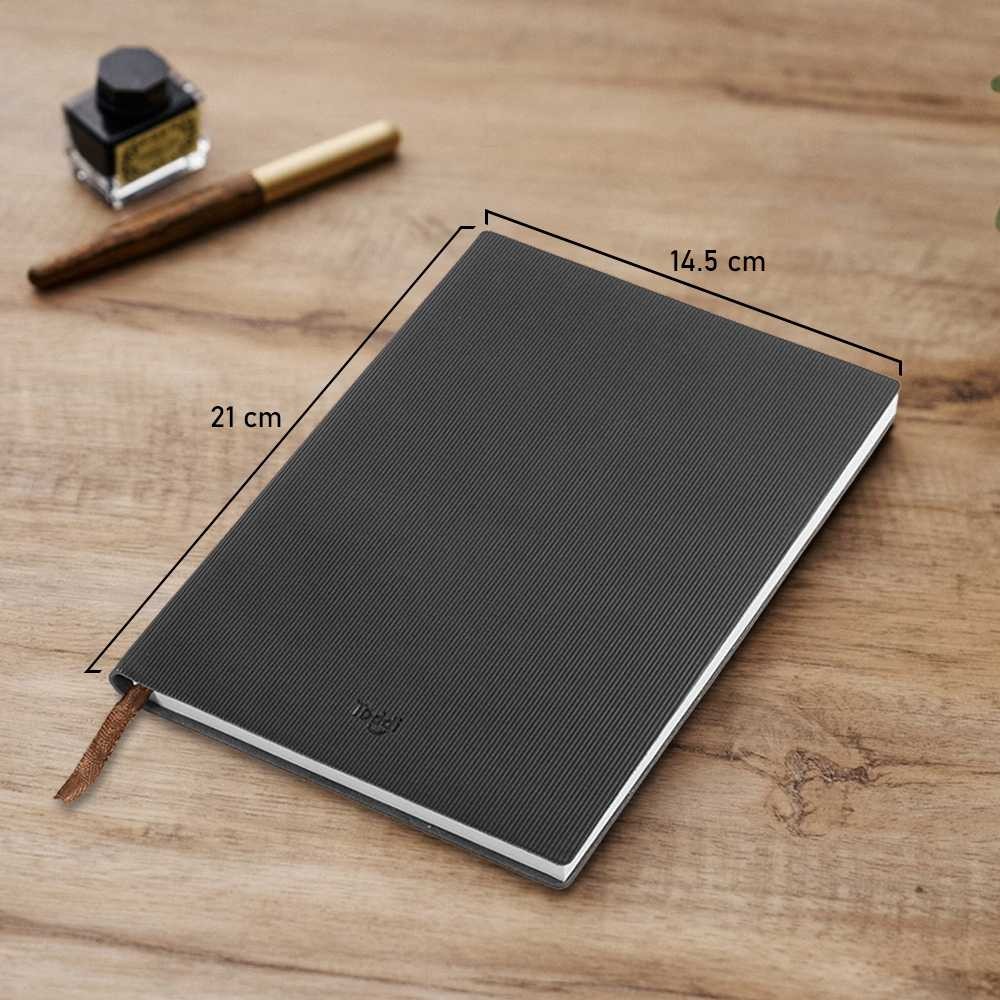 

AJSSHOP Toddi Buku Jurnal Leather Notebook Diary 68GSM 200 Halaman Grid - TD100