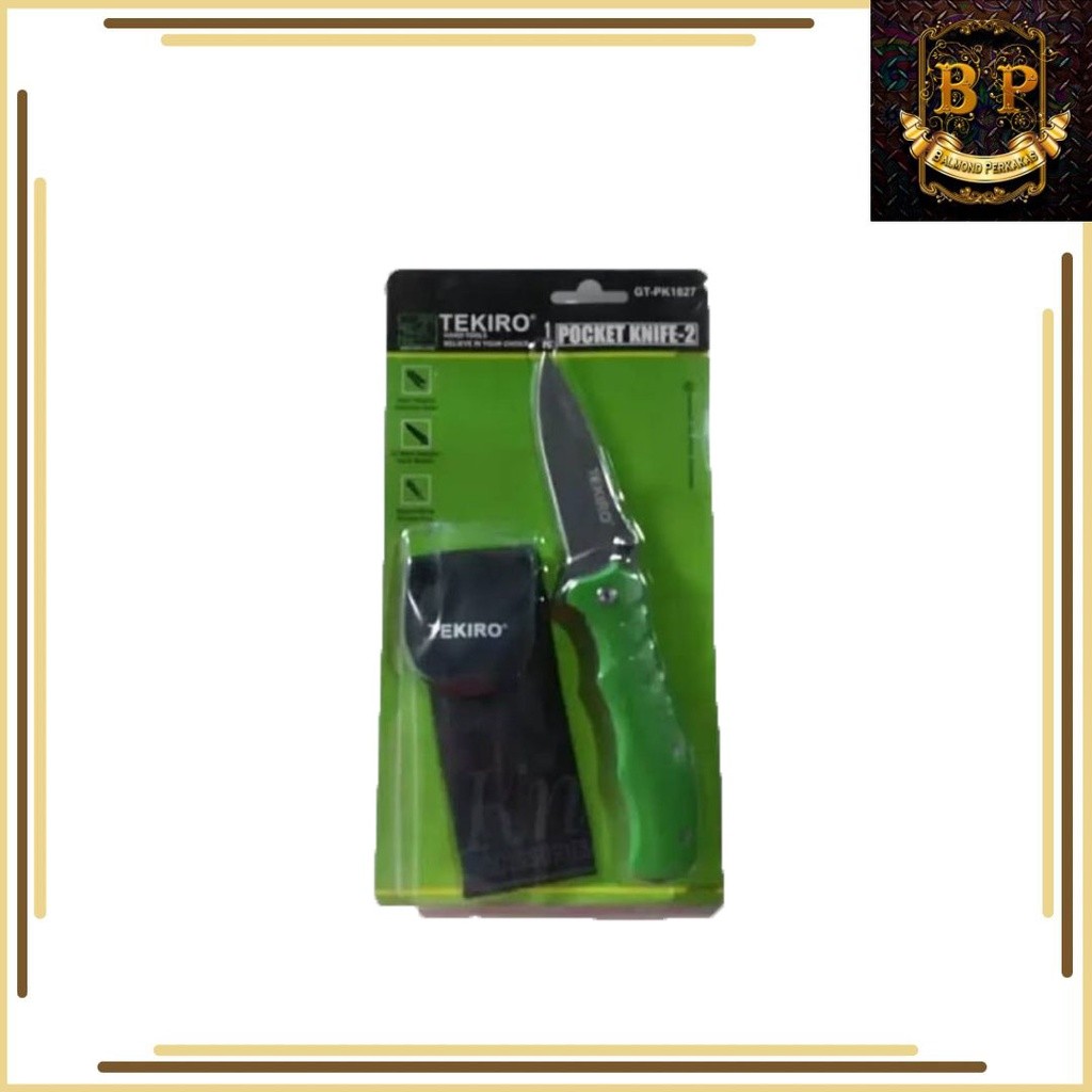 Pisau Lipat Stainless -2 Tekiro / Pocket Knife - 2 GT-PK1827