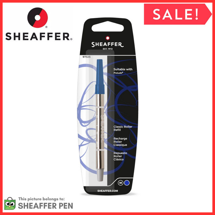 

[Best Seller] Sheaffer® Classic Rollerball Refill - Blue Medium - Blister Card
