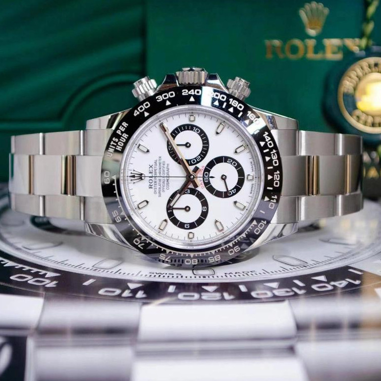 [Toko Butik Annie]   Jam tangan Rolex Cosmograph Daytona Automatic 18CT Teflon material 40mm Oysters