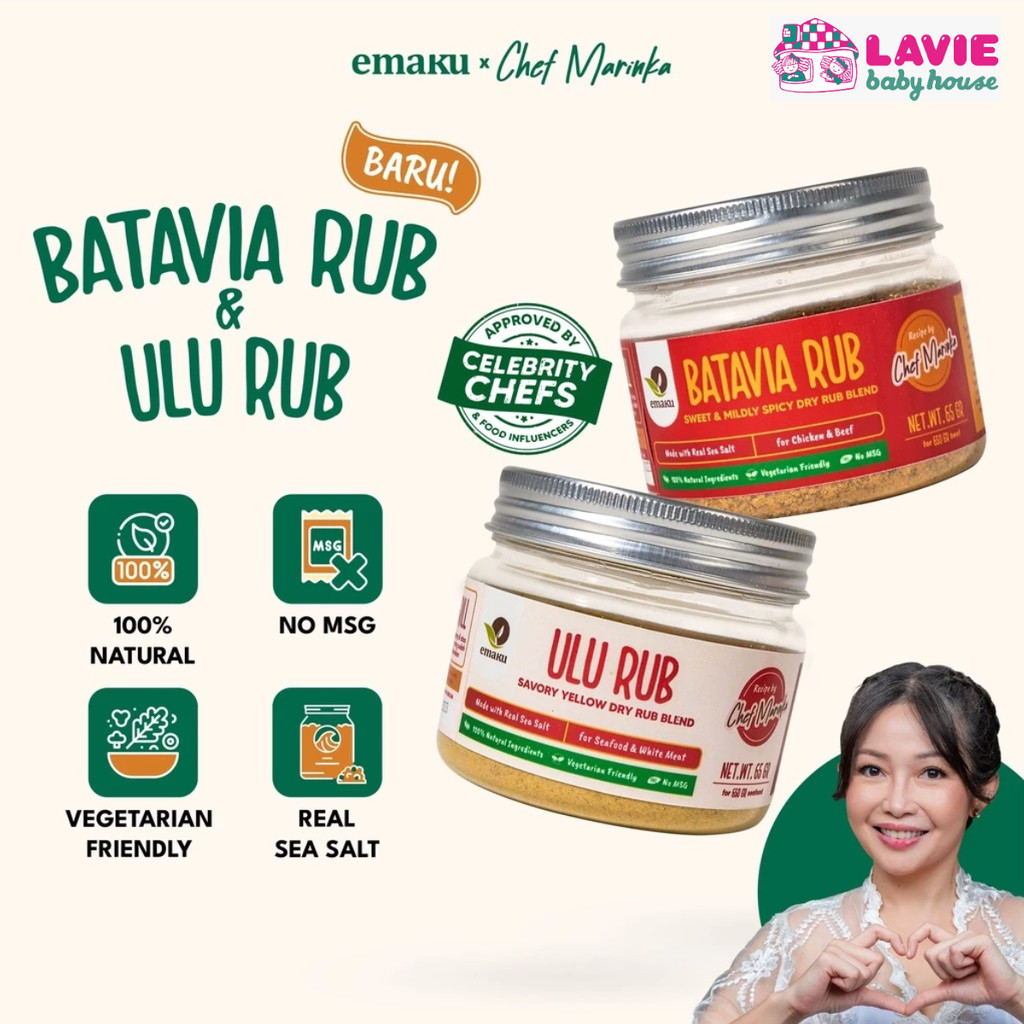 

Emaku Bumbu Dry Rub Masak Dapur - 65gr