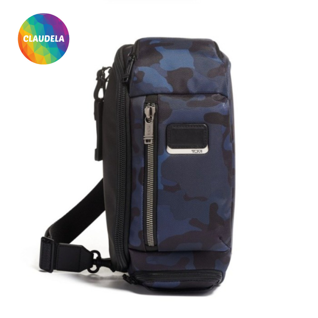 Tumi Kelley Slingbag in Camo Navy