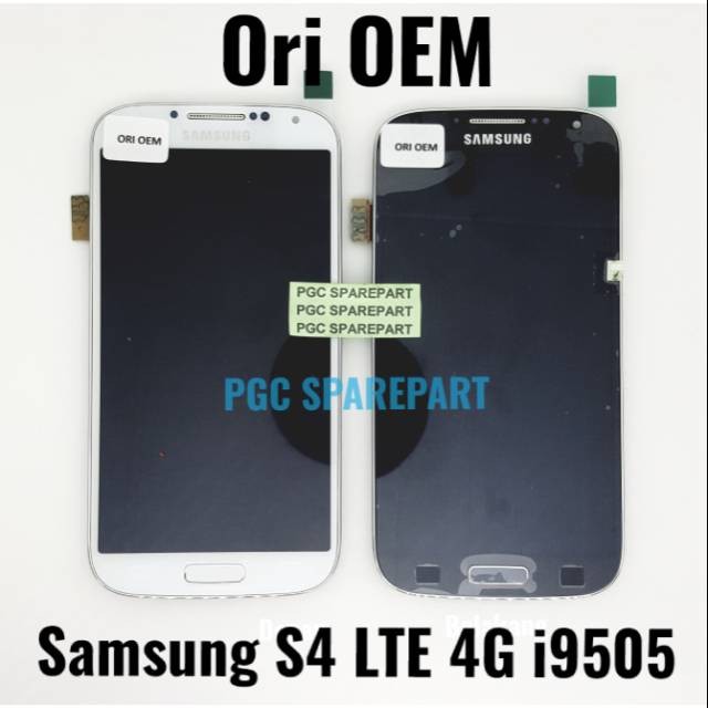 LCD Touchscreen + Frame Fullset Original OEM Samsung Galaxy S4 Lte 4G i9505