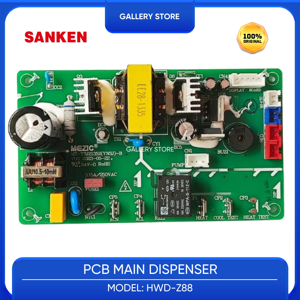 PCB POWER MAIN DISPENSER SANKEN HWD-Z88 HWDZ88 HWD Z88