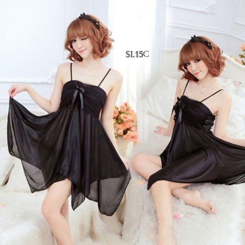 Lingerie Sleep Wear Woman Baju Tidur Lace Dress Wanita Sl15A