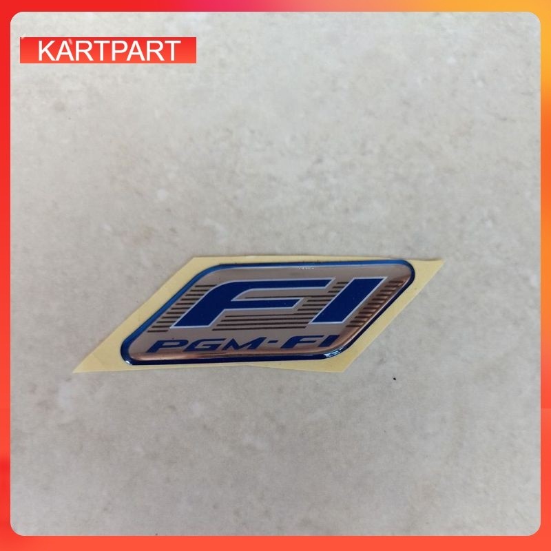 emblem timbul Honda FI bahan original