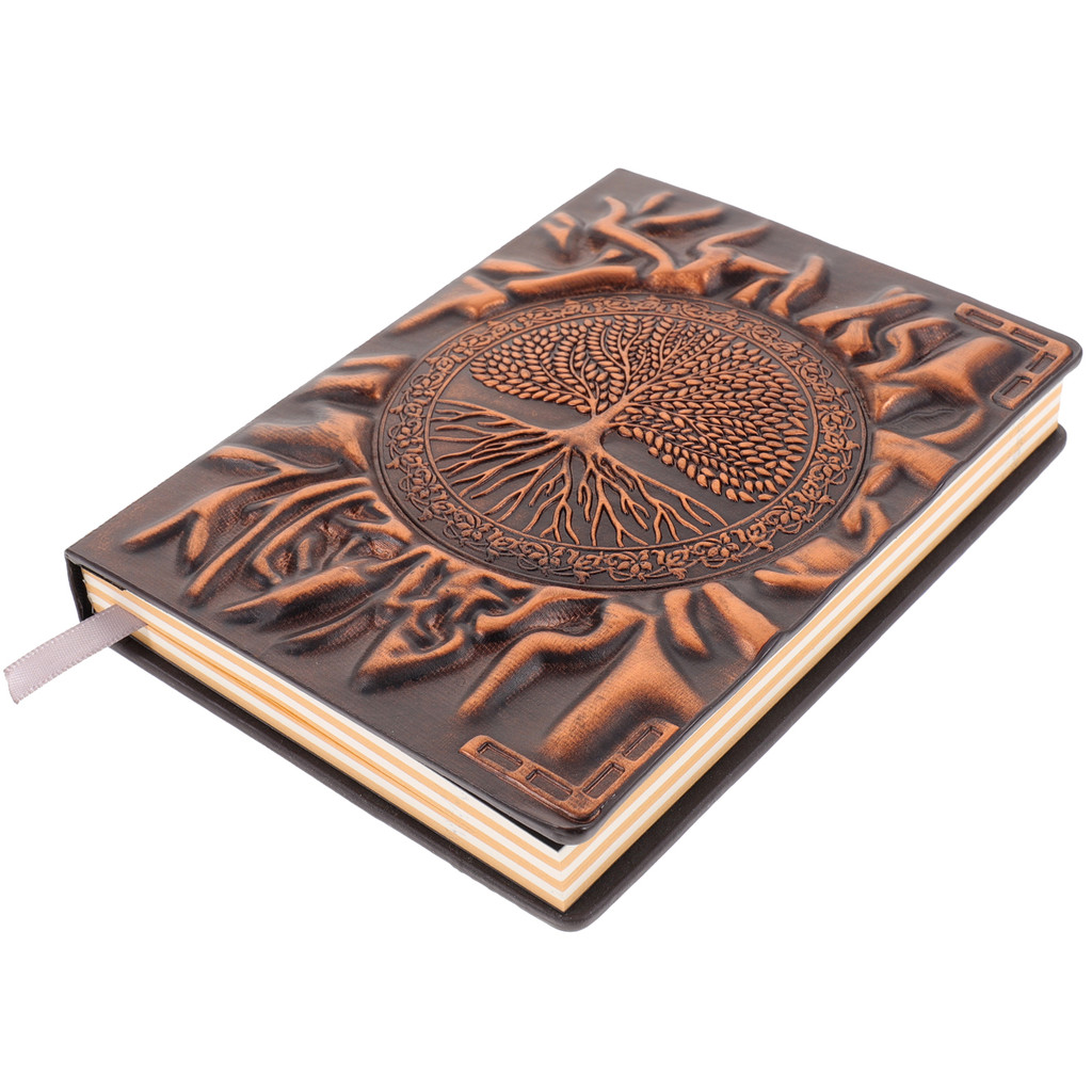 

Notebook PU Scrapbook Vintage Journal Decorative Men Blank Sketchbook Travel Man Scrapbooking
