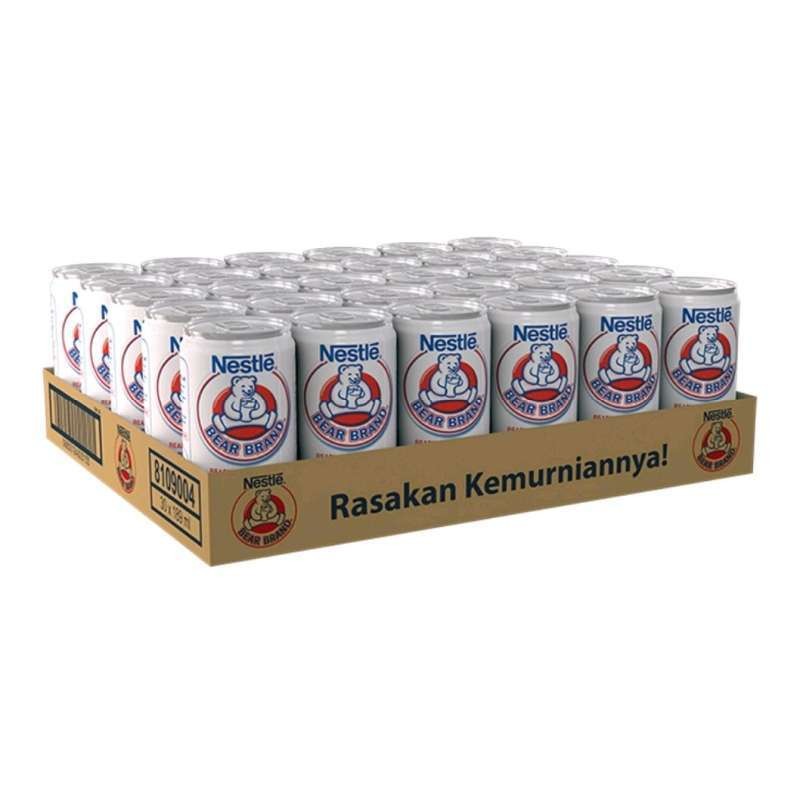 

Nestle Bear Brand Susu Steril 1 Karton (30 x 189ml)