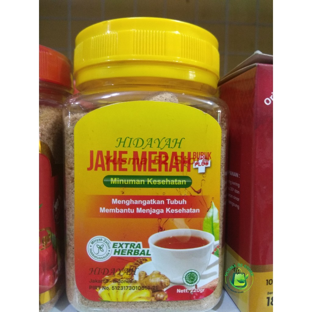 

Jahe Merah Original Hidayah Extra Herbal Toples 220gr