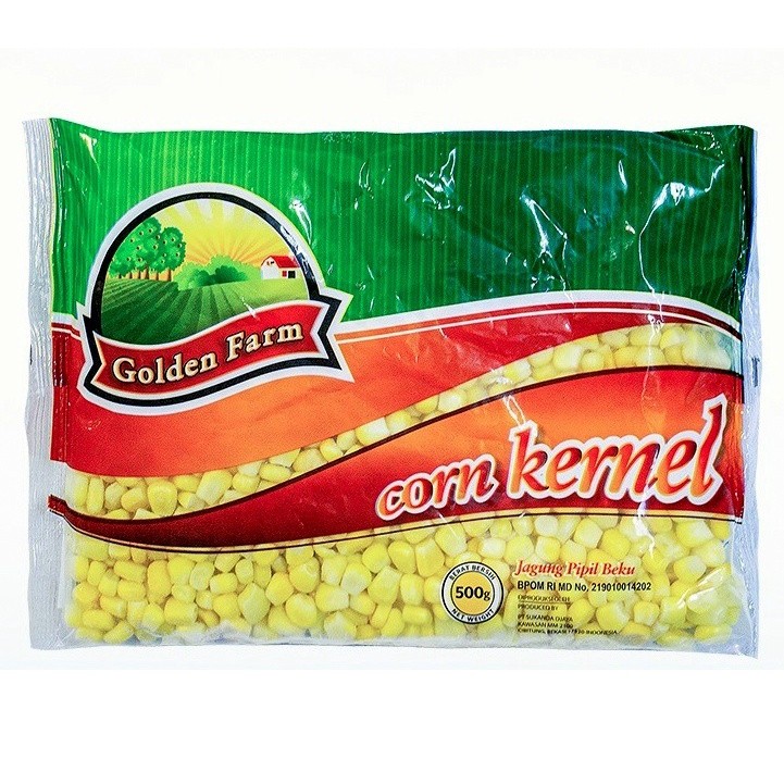 

Golden Farm Corn Kernel 500gr - Jagung Pipil Beku 500 gr