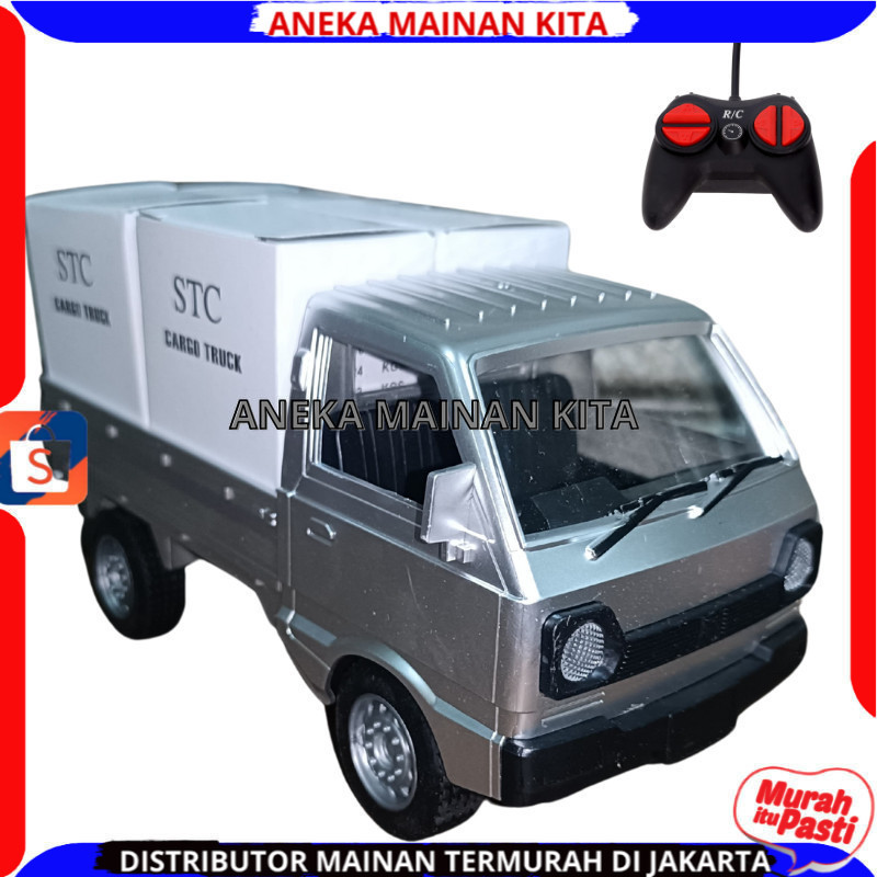

Mainan Mobil Remote Control Cargo Truck Rc Mini Pickup L300 STC New Model