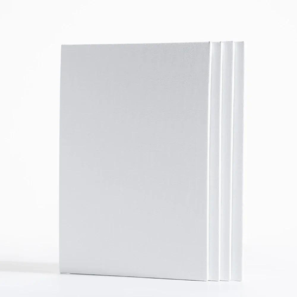 

5pcs Canvas Board For Painting Cotton Blank,Primed White,Suitable For Gouache,Watercolor,Acrylic,Oil Painting,Art Supplies,HB-03