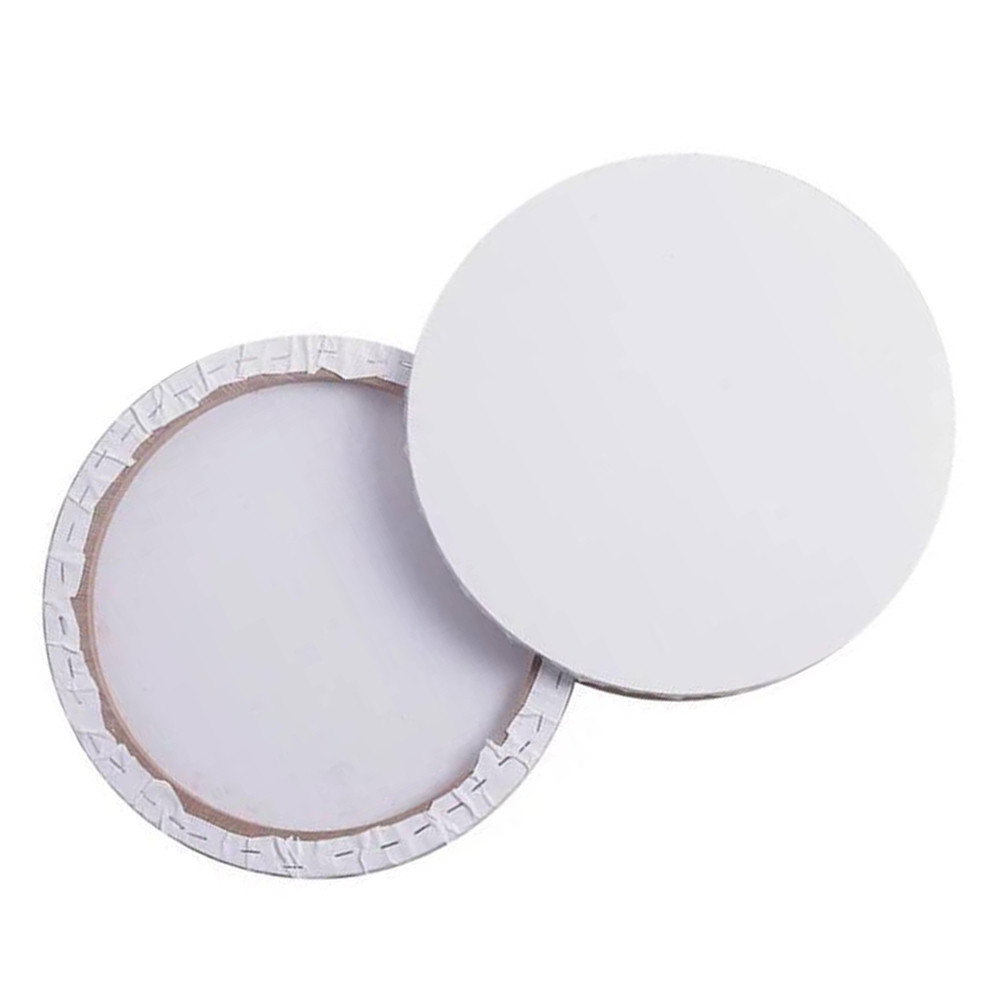 

Round Stretched Canvas High Quality Cotton Oil Painting Canvas Boards Blank Wood Artist Canvas For Supplies Paintings Frames