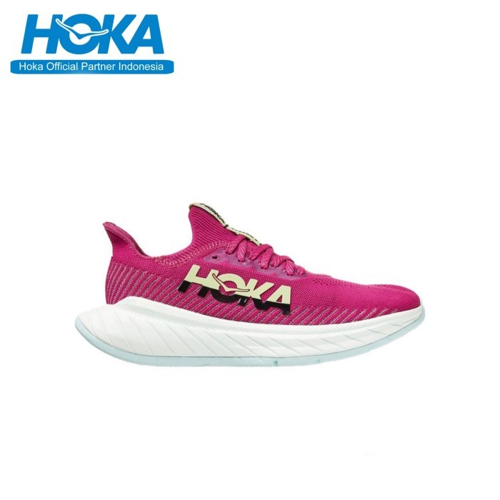 HOKA RUNNING MEN'S Sepatu Hoka One One Carbon X Festival Fuchsia