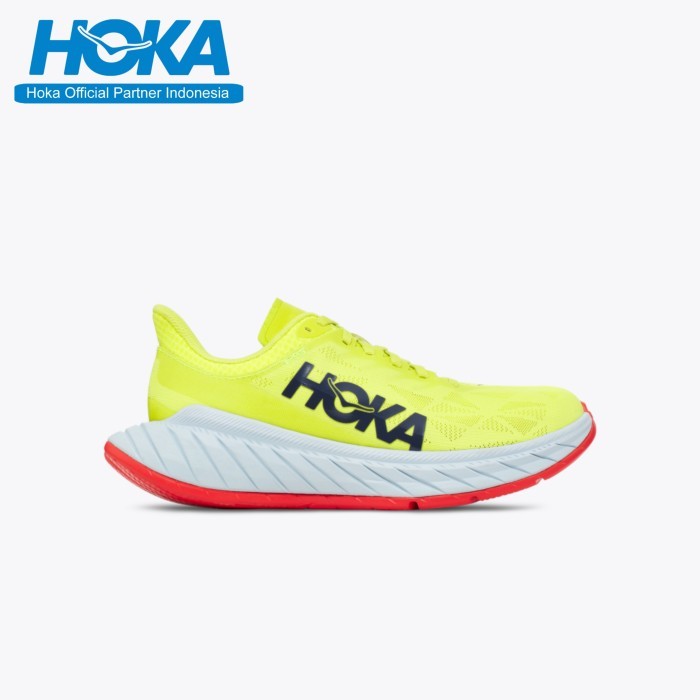 HOKA RUNNING MEN'S Sepatu Hoka One One Carbon X2 Evening Primrose