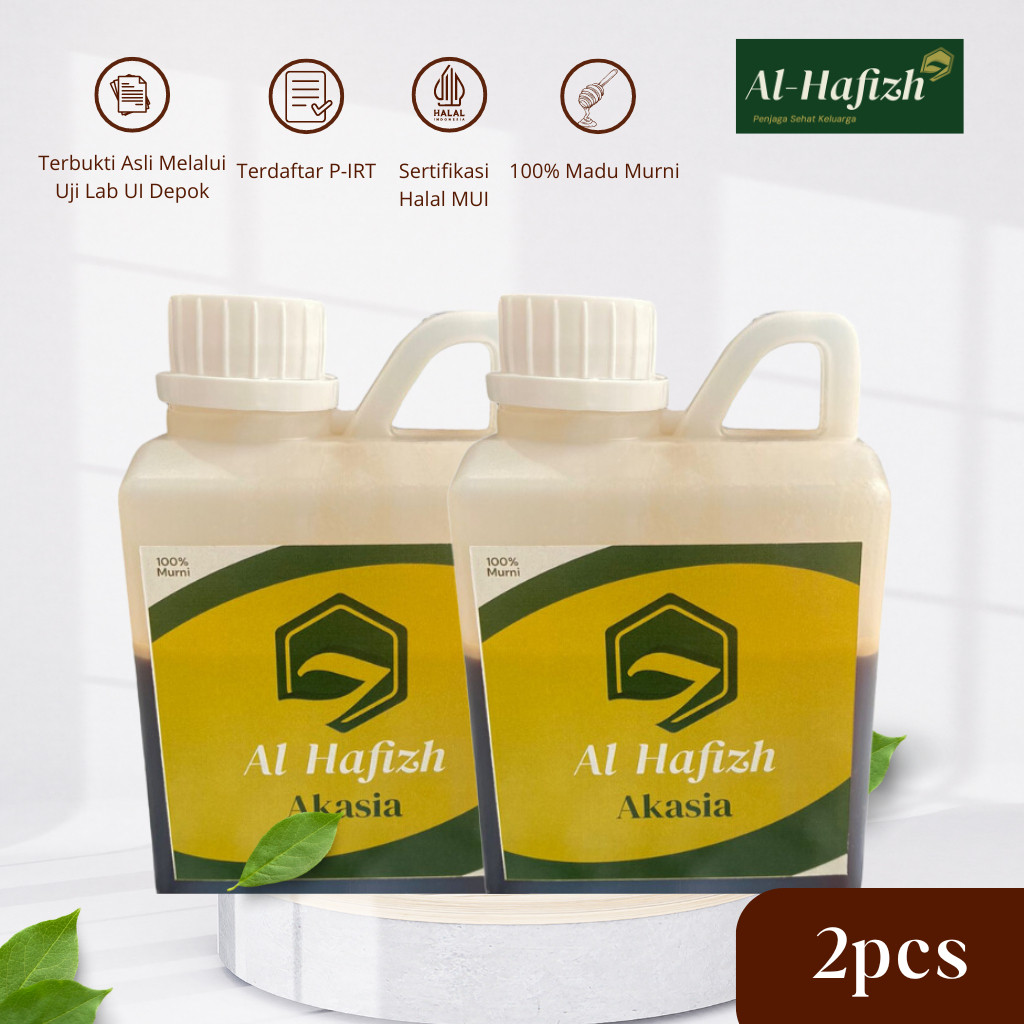 

Madu Hutan Akasia Asli Murni Al-Hafizh Kemasan 500gram 2 Botol