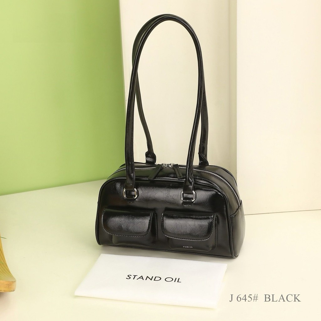 @EN98 645 CHUBBY BAG WOMEN HANDLE BRANDED