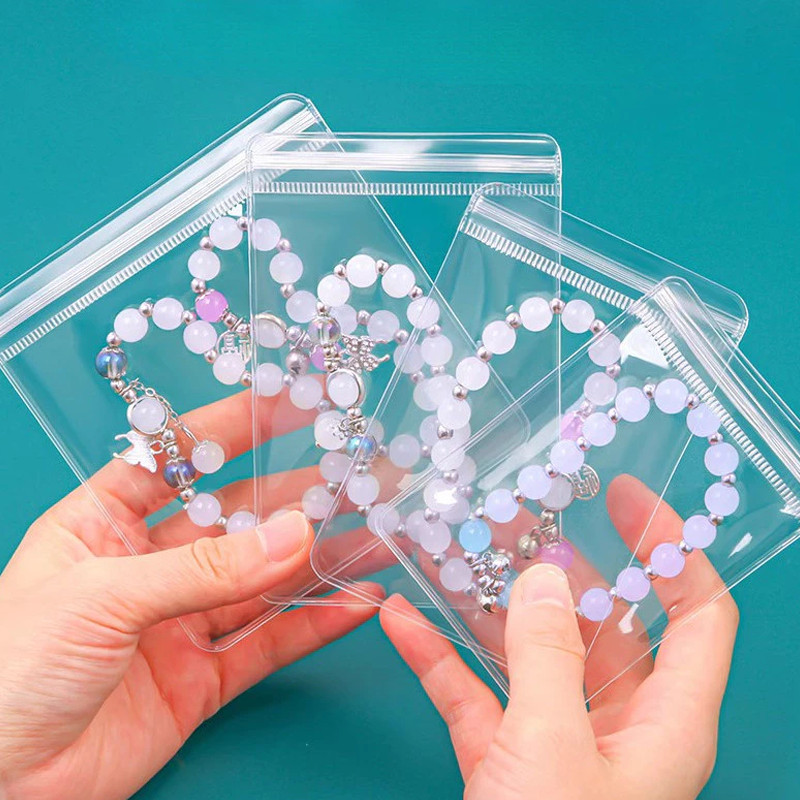 

Tebal Plastic Clip, Lock Plastic Bags Ukuran 5x7cm /68cm 100pcs Plastik Klip Mika Untuk Perhiasan