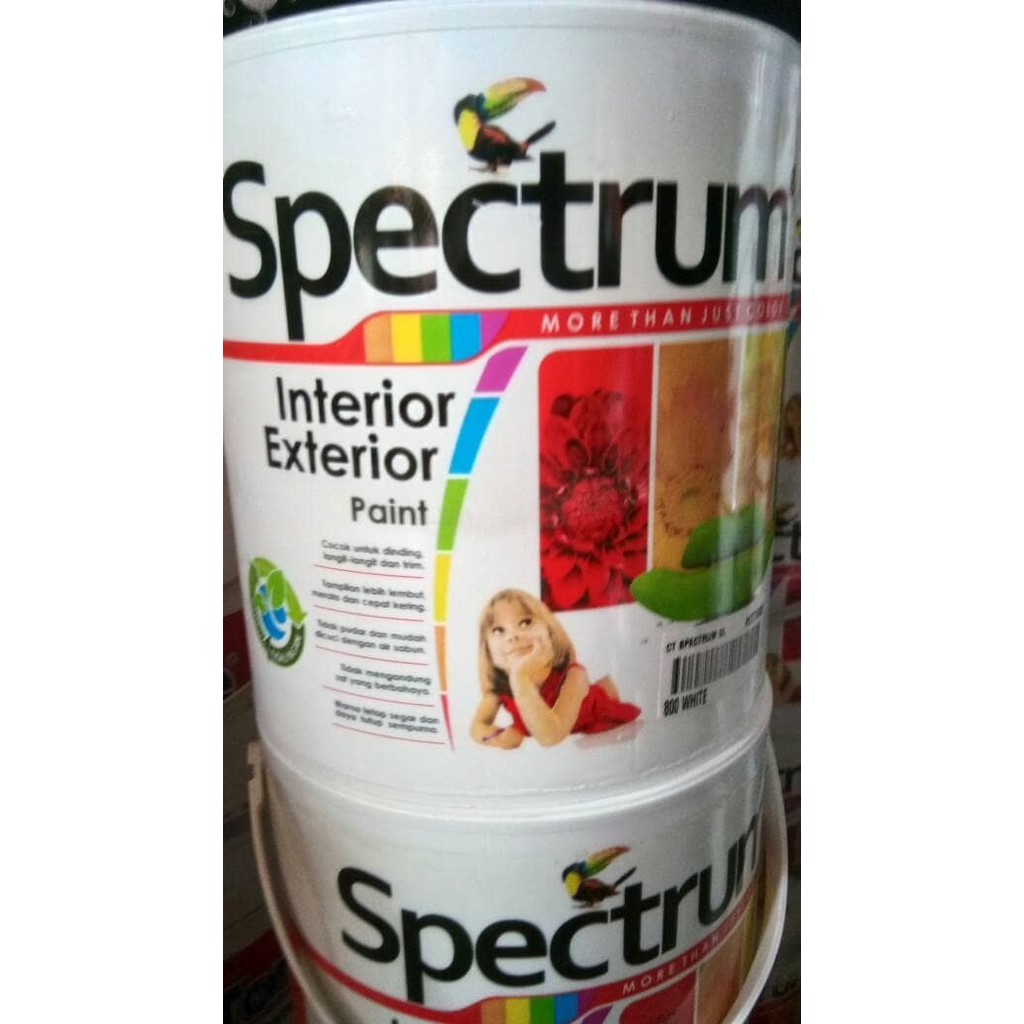 cat tembok SPECTRUM PUTIH 5KG