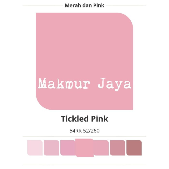 Dulux Easy Clean Tickled Pink Cat Tembok Interior Anti Noda