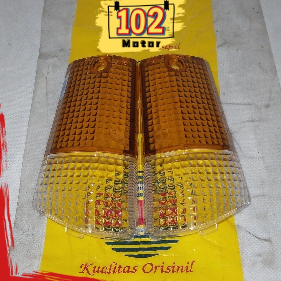 Mika Lampu Sen Depan Astrea Prima 1989 1990 1991 WIN | kaca riting sein depan kanan kiri motor honda