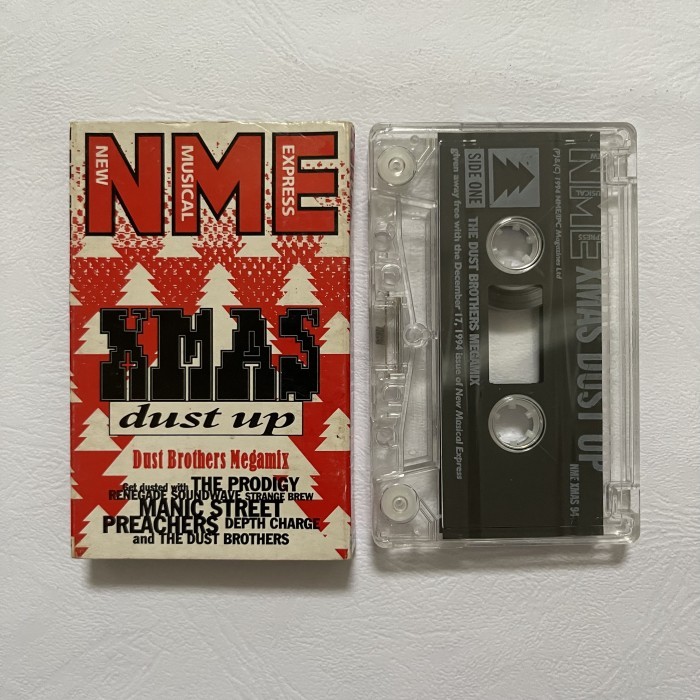Kaset Cassette Import NME XMAS DUST UP 1994 MANIC STREET PREACHERS