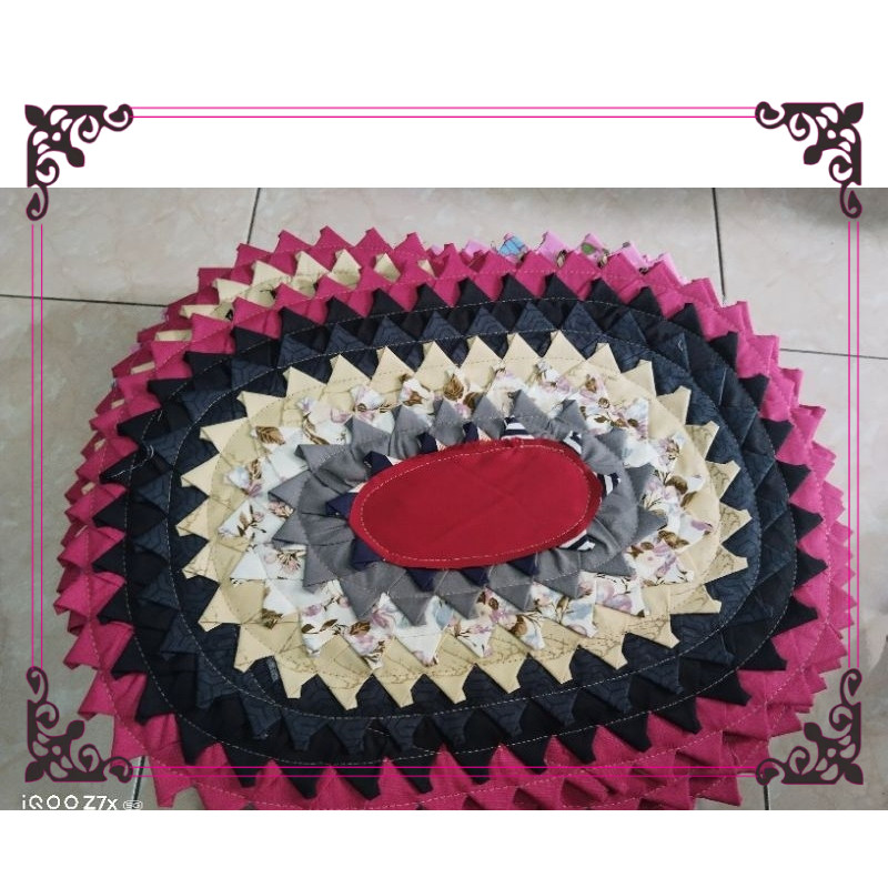 Keset Kain Perca / Keset Lantai Menyerap Air Tebal Per Satuan