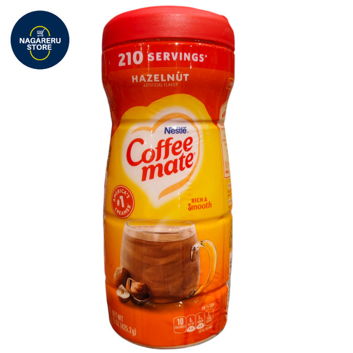 

Nestle coffee mate hazelnut rich and smooth 425.2 gr