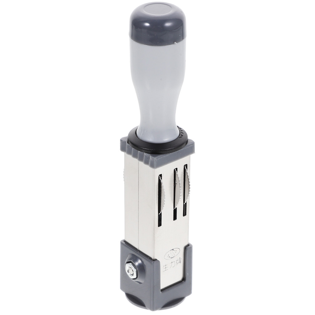 

21Mm Round Date Stamp Material Daily Use Handheld Stamper Portable Date Stamps File Accessory Office Accounting Supplies