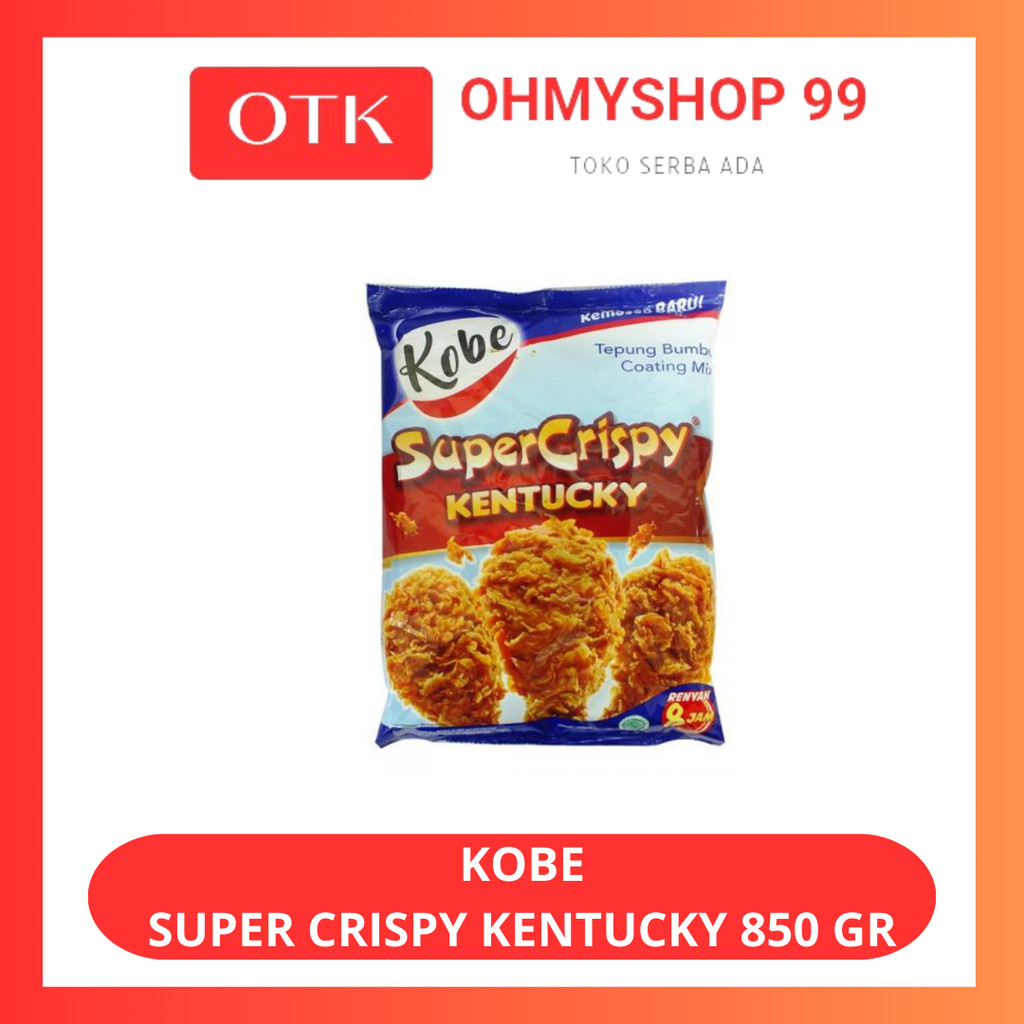 

Kobe Super Crispy Tepung Bumbu Kentucky 850gr