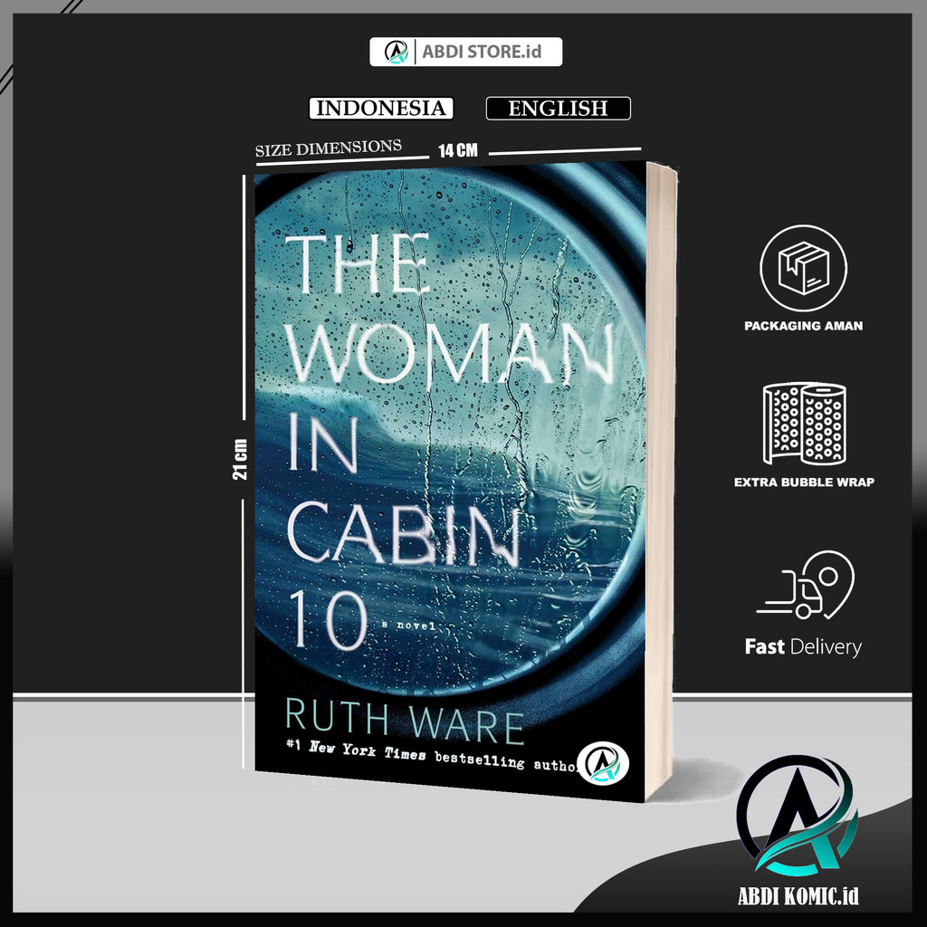 The Woman in Cabin 10 (Wanita di Kabin 10) by Ruth Ware (Indonesia/English)
