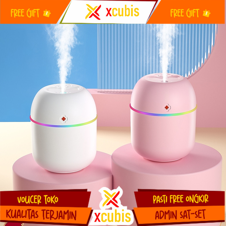 Mini Diffuser Humidifier Aromatherapy 220ml/ USB Led light Mini Air Purifier/ Essential Oil Aromathe