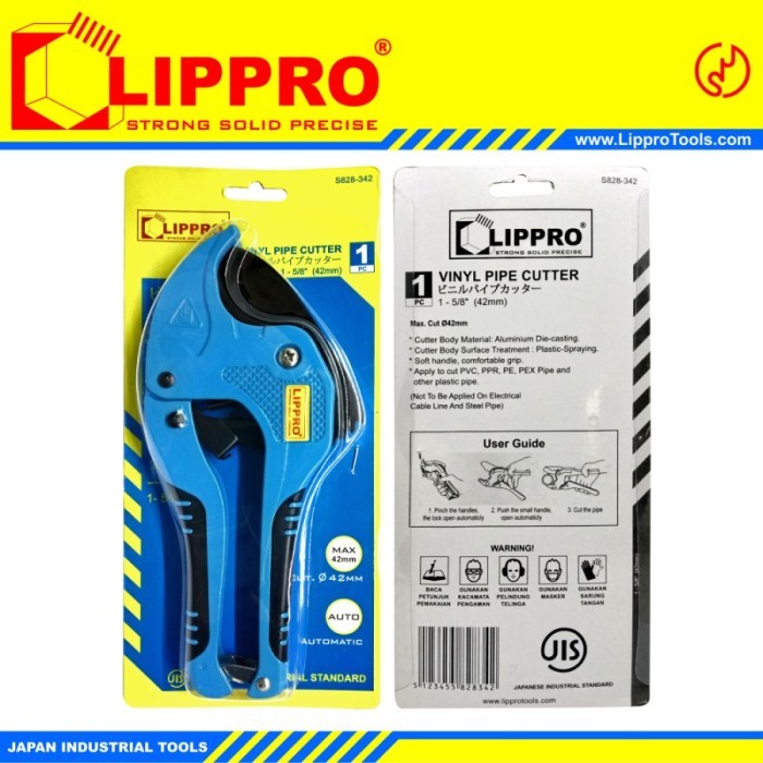

Gunting pipa LIPPRO 42mm S828-342 Pipe Cutter / Alat Potong Pipa