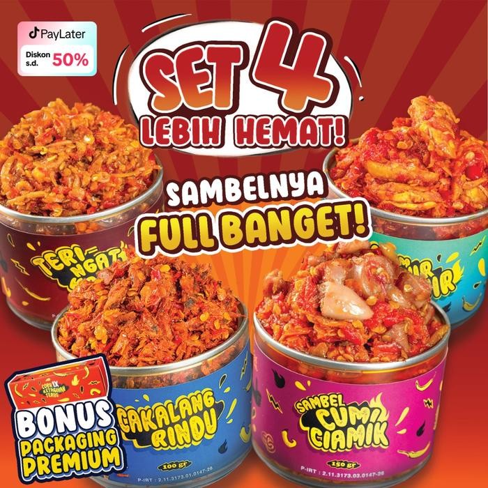 

Eat Sambel - Paket Kerjasama Mas Yangun - CM-CK-AY-TR