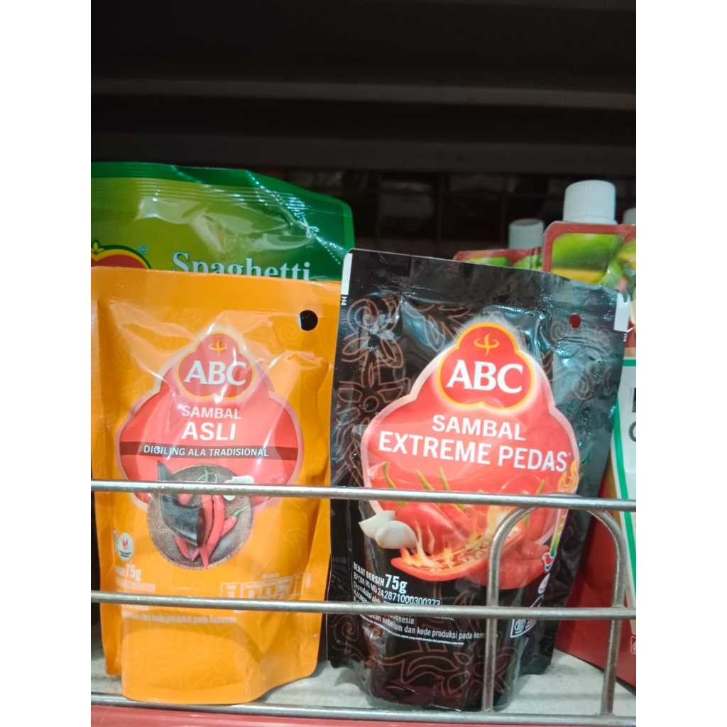 

ABC SAMBAL POUCH REFF 75GRAM ALL VARIANT - ABO