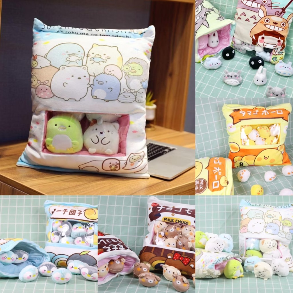 PO 30 HARI BANTAL PUDING BONEKA//COTTON BALL BITES SERIES//BANTAL BERANAK PLUSH TOY IMPORT