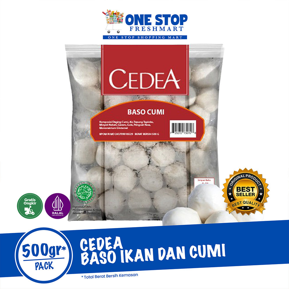 

CEDEA BAKSO IKAN DAN CUMI 500gr