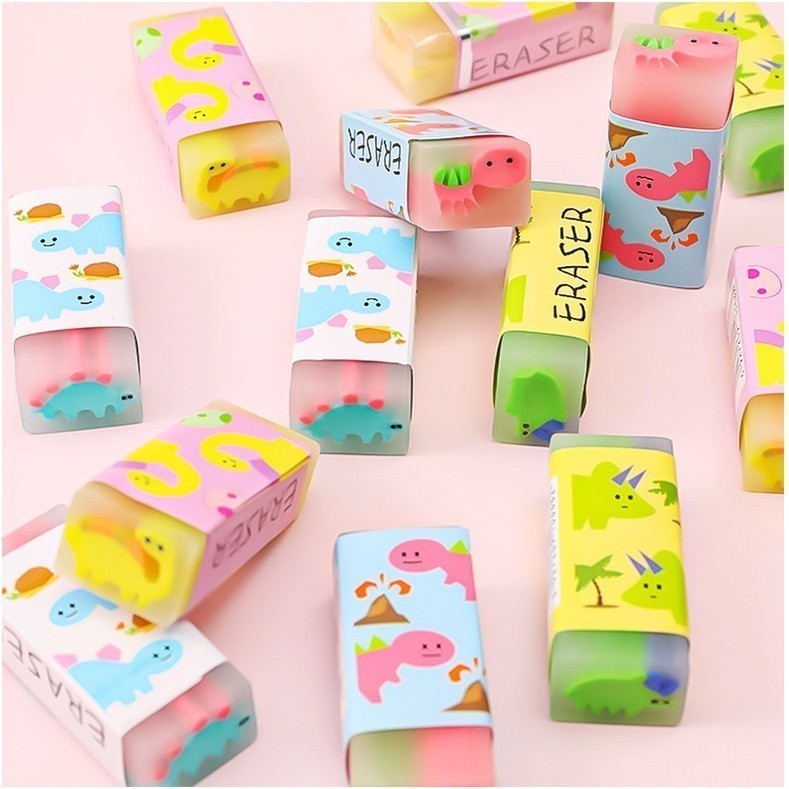 

Penghapus Pensil Motif Cartoon Little Dinosaur Eraser Learning 787