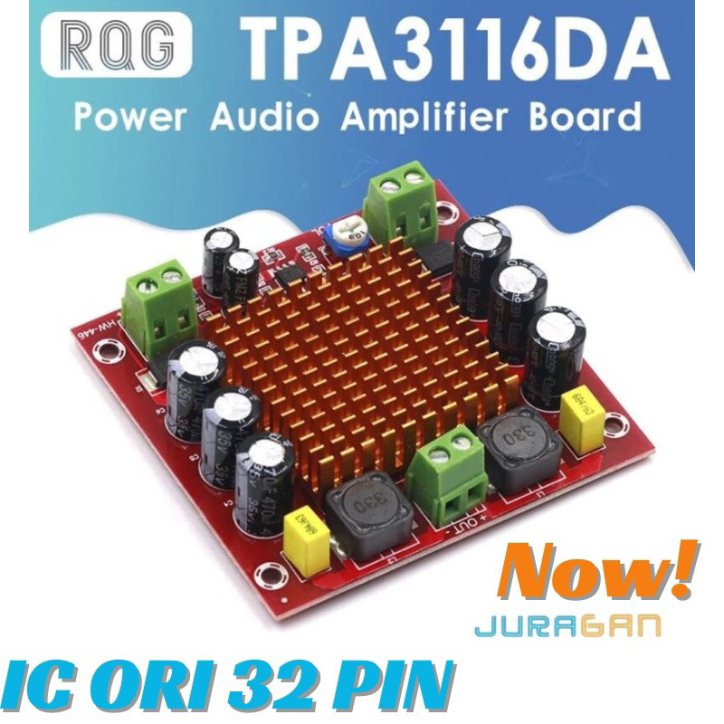 150W MONO SUBWOOFER POWER AMPLIFIER CLASS D TPA3116 D2 12-24V