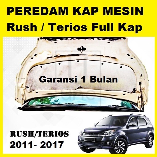 Peredam Panas Kap Mesin Rush / Terios 2011-2017