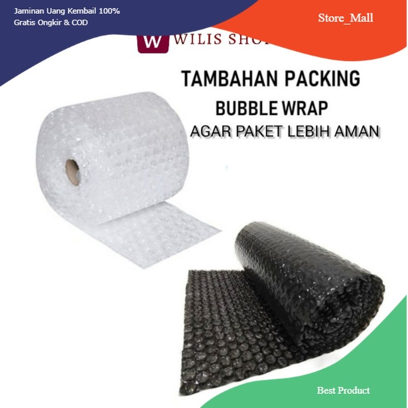 

【 DISKON!! 】 Tambahan Packing Bubble Wrap Agar Lebih Aman